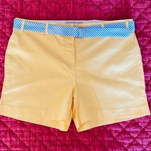 NWT size 14 Tommy Hilfiger shorts with belt